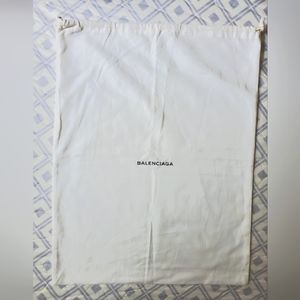 Authentic Balenciaga Dust Bag 14"x18"